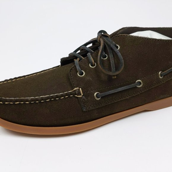 BROOKS BROTHERS Men\'s 13D Dark Brown Chukka Shoes